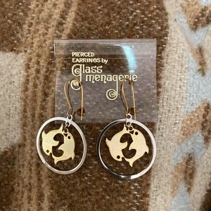 Bundle 3 for 50% off 1970s Deadstock Pisces Astrology Lightweight Earrings